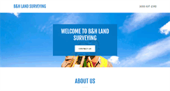 Desktop Screenshot of bhlandsurvey.com